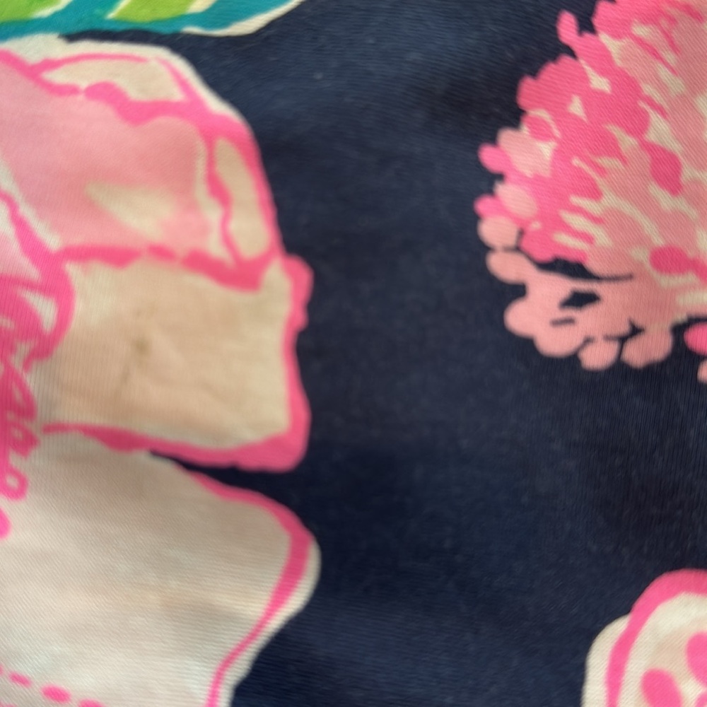 Lilly Pulitzer Women’s Callahan Knit shorts high tide Floral Print size 8 - Picture 11 of 11